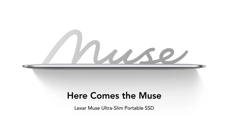 The Lexar Muse SSD will be available in 512 GB and 1 TB flavors.