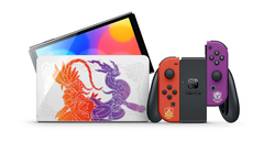 The new Pokémon Scarlet & Violet Edition Switch OLED. (Source: Nintendo)