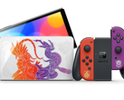 The new Pokémon Scarlet & Violet Edition Switch OLED. (Source: Nintendo)