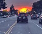 Model Y's bioweapon mode used in the Palisades fire escapade (Image source: Josef/X)