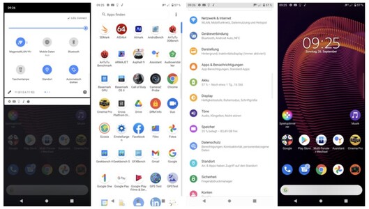 The bloat-free, near-stock Android experience enables the Xperia devices to truly maximise performance and responsiveness. (Image source: Notebookcheck)