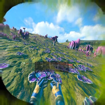 No Man’s Sky is an impressive experience (image source: Notebookcheck)