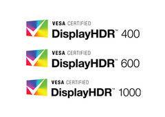 Each tier has its own distinct logo. (Source: VESA)