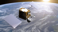 Artist concept of a OneWeb satellite (Image source: Eutelsat)