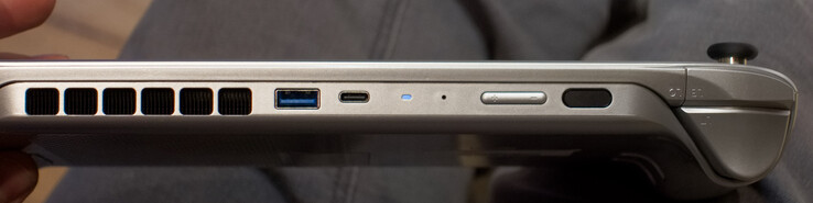 USB Type-A, USB Type-C (4.0 with DisplayPort and PowerDelivery)