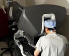 First U.S. robotic heart transplant demonstrates a new surgical frontier. Pictured: Dr. Kenneth Liao using the same surgical robot used for the surgery (Image source: BCM)
