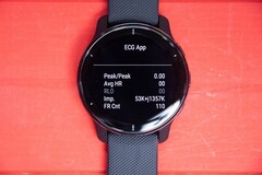DC Rainmaker has found a hidden ECG function in the Garmin Venu 2 smartwatch. (Image source: DC Rainmaker)