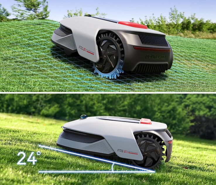 The Dreame A1 Pro robot lawn mower. (Image source: Dreame)