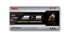The GeIL/ASRock EVO SPEAR Phantom Gaming DDR4 memory. (Source: GeIL)