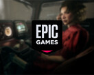 Both the upcoming free games for PC are detective titles. Pictured: an edited screenshot from Nobody Wans to Die with Epic Games Store logo on top.