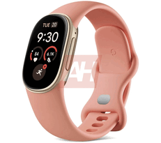 The Google Fitbit Edge in Orange