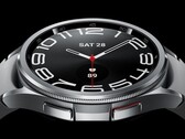 The Galaxy Watch6 Classic (Pictured) has a rotating bezel and a 425 mAh battery. (Image source: Samsung)