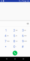 The HTC Desire 12 uses the Google Phone app.