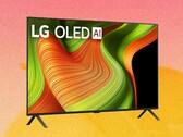 The 48-inch LG B5 OLED TV features a 4K WOLED panel. (Image source: LG/Best Buy, Unsplash, edited)