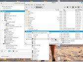 The new Nemo Actions Organiser in Linux Mint 22's Cinnamon desktop (Image: Linux Mint).