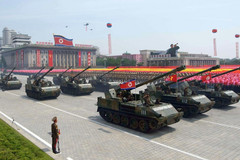 North Korean military parade, Samsung most popular phone brand in the country according to unofficial reports