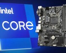 Gigabyte H410M boards have a compatibility workaround for Intel's Rocket Lake processors. (Image source: Intel/Gigabyte - edited)