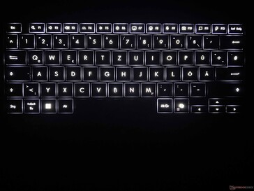 Keyboard backlighting