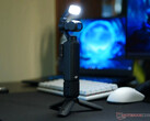 The Osmo Pocket 4 and DJI's new LED fill-light accessory.
