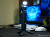 The Osmo Pocket 4 and DJI's new LED fill-light accessory.