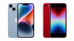 Apple no longer sells new units of the iPhone 14 and iPhone SE (2022). (Image source: Apple)