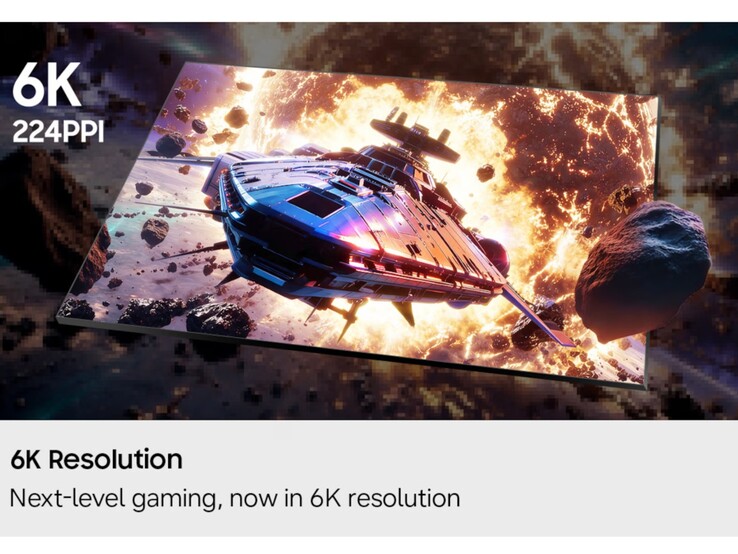 Odyssey G8 G80HS with 6K resolution.
