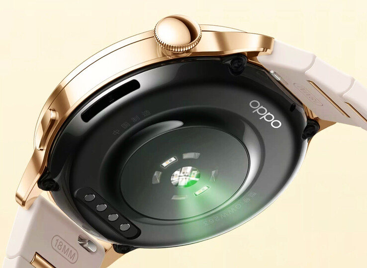 The Oppo Watch X3 Mini supports 18 mm watch bands.