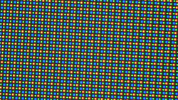 Sub-pixel grid