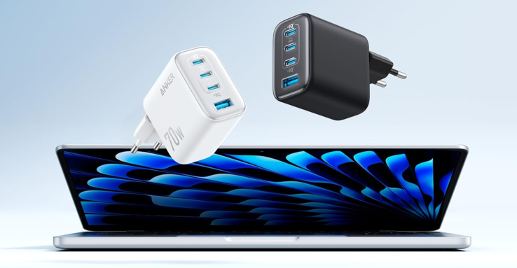 The Anker Zolo Charger (70W, 4 Ports). (Image source: Anker)