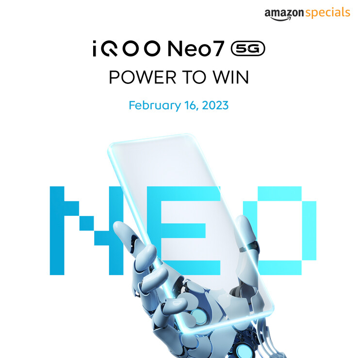 The Neo7 has an Indian launch date. (Source: iQOO IN)