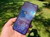 The Galaxy A37 in the blazing summer sun.
