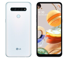 The LG Q61 features a 6.5-inch display. (Image source: LG)