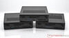 Minisforum MS-A2 (top), Minisforum MS-01 (left), Minisforum MS-A1 (right)