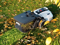 The Mammotion YUKA robot lawn mower can also sweep. (Image source: Mammotion)