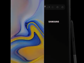 The concept Samsung Galaxy Note 10 phablet's selfie-camera hole sticks out like a sore thumb. (Source: Concept Creator)