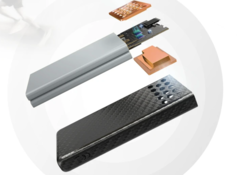 Cooling elements are integrated into the housing of the Carbo 10000 Gen 2. (Image source: Nitecore)