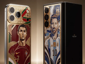 Caviar’s limited-edition "Legends" collection feature Lionel Messi and Christiano Ronaldo.