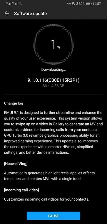 emui 9 1 to mate 20 pro and mate 20 x
