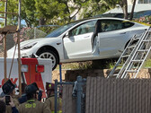 This Model 3 accident is an apt illustration of Tesla's Q2 production crash (image: SDFD)