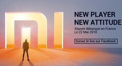 Xiaomi France teaser (Source: Facebook)