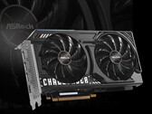 ASRock Intel Arc B580 Challenger 12GB OC graphics card with dual-fan cooling.