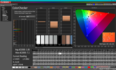 ColorChecker after calibration (P3)