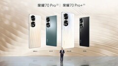 The 70 series during its on-stage debut. (Source: Honor)