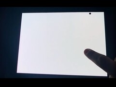 A Galaxy Z TriFold with an unresponsive inner display.