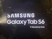 The leaked boot screen logo confirms the name of the model. (Source: SamMobile)