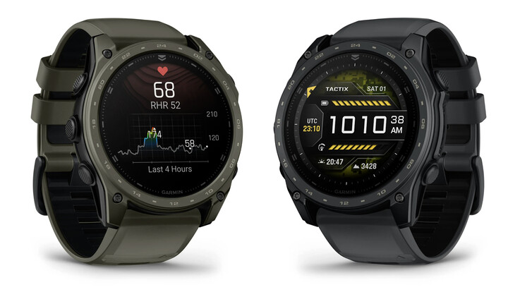 Garmin offers its new Tactix 8 release in two colour options. (Image source: Garmin)