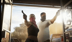 Screenshot from the first GTA 6 trailer