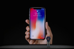 The iPhone X. (Source: CNBC)