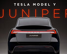 Model Y Juniper concept with rear light bar (Image source: DominicBRNKMN/X)