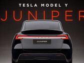 Model Y Juniper concept with rear light bar (Image source: DominicBRNKMN/X)
